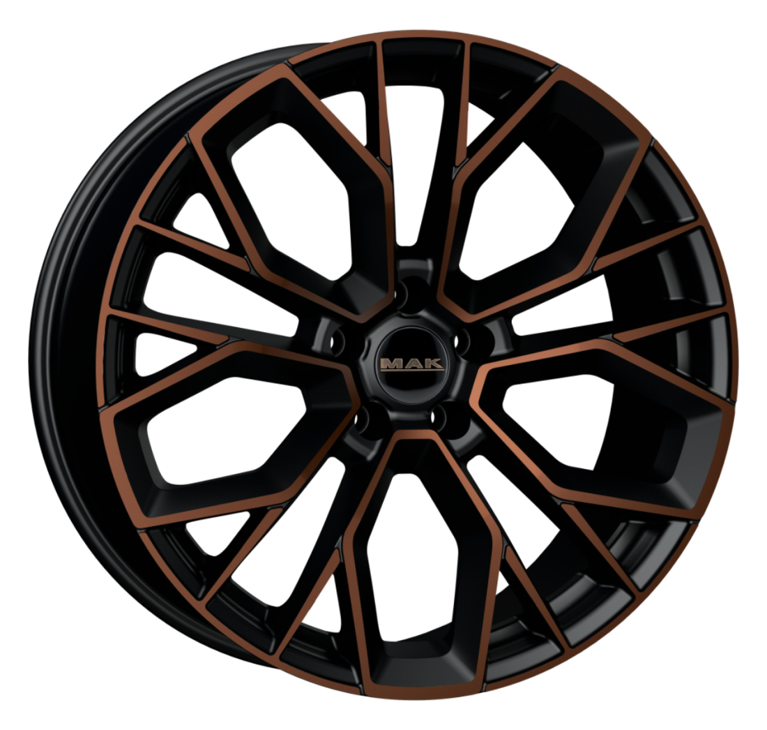 STILO 8,5 21 40 5x114 MAK 76,00 BLACK & BRONZE